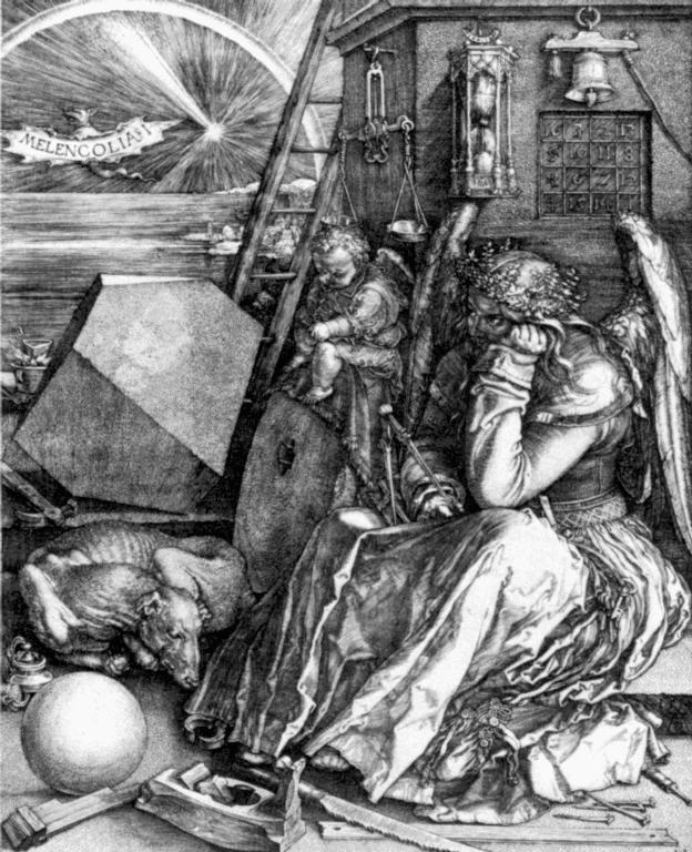 Melencolia I, (Melancholia I) by Albrecht Dürer, 1514