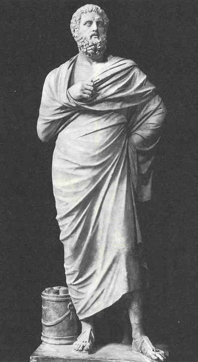 statue of Sophocles