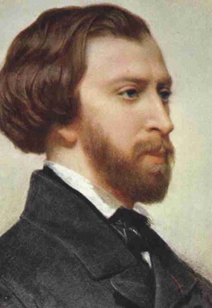portrait of Alfred de Musset