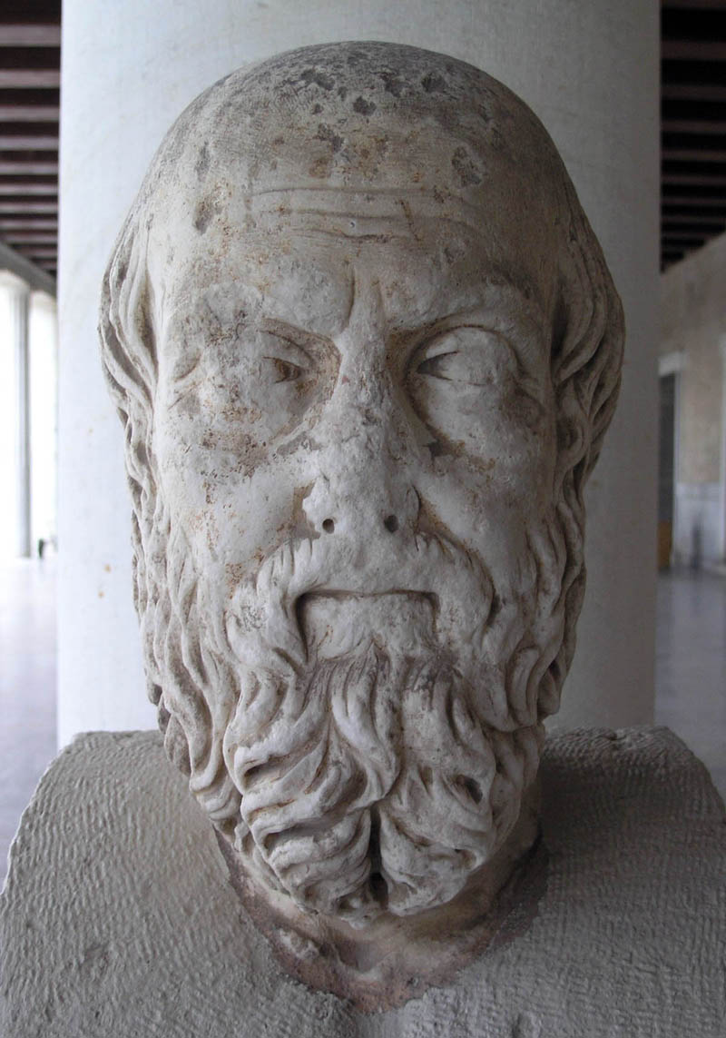 bust purportedly of Herodotus