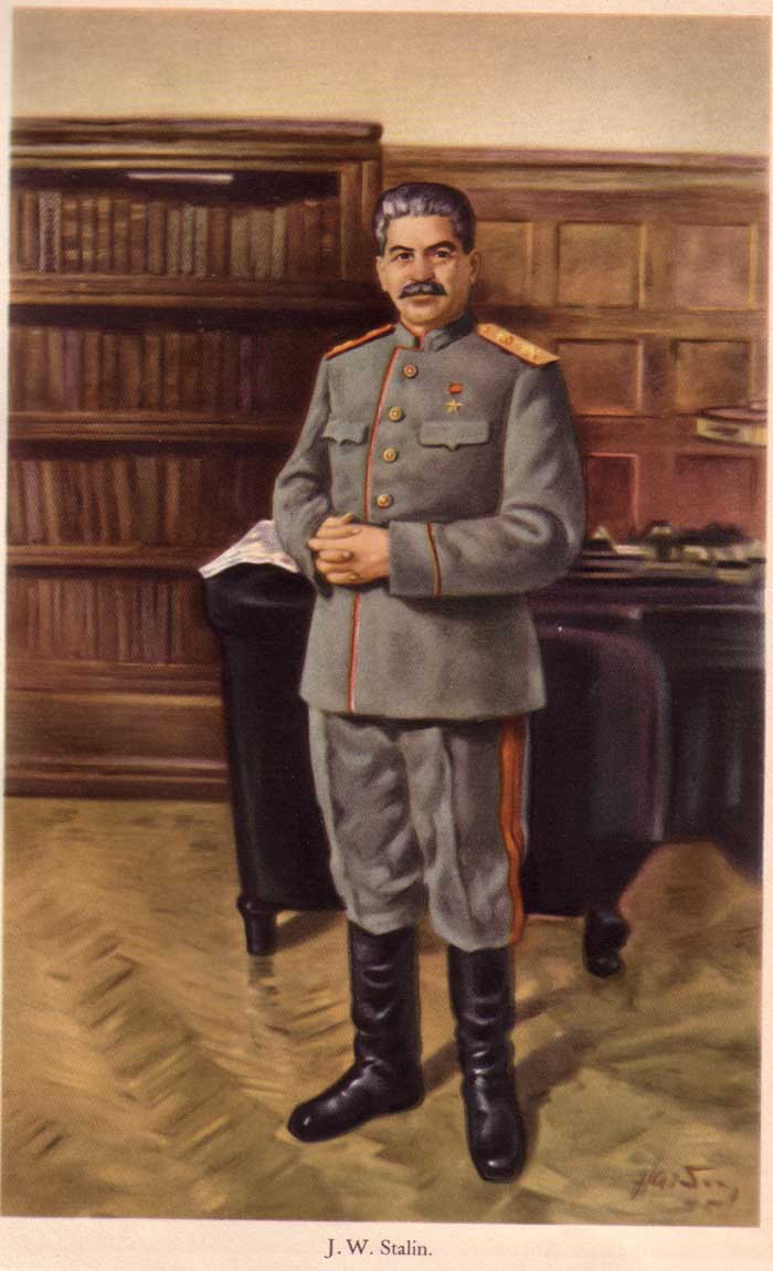 portrait of Joseph Stalin