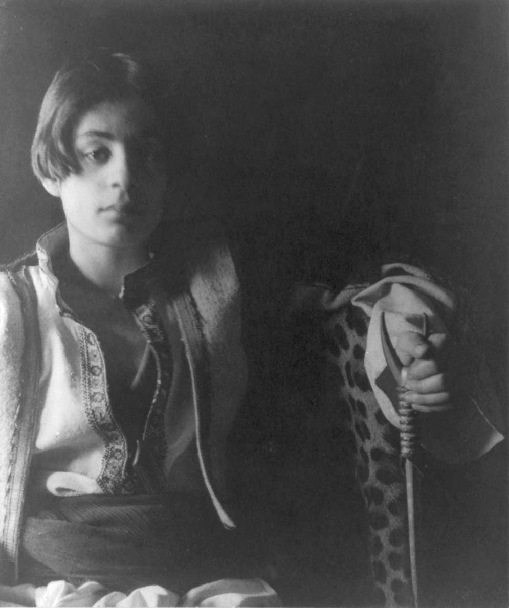 photo of Khalil Gibran as a young man