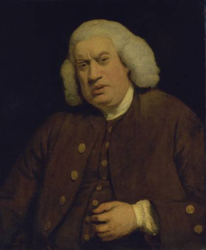 painting of Dr Samuel Johnson