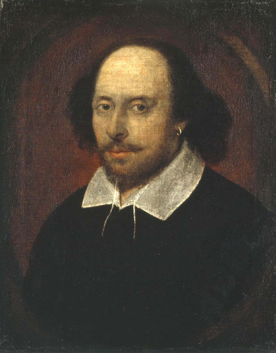 portrait of William Shakespeare